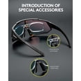 thumbnail image 3 of Gafas de sol deportivas AMANEEST con protección UV para hombres y mujeres, 3 of 8