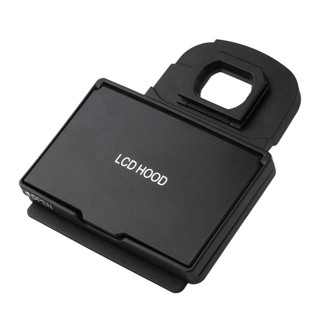 Capucha LCD Profesional Extraíble Sun Shield Pantalla LCD a Prueba de Polvo / Suciedad Funda a Prueba de Golpes para 5D III 5D IV 5DR 5DS Sunnimix Protector de pantalla LCD