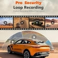 thumbnail image 3 of HD Multi-Function Touch Screen Car Recorder, 10 Inch Mirror Dash Cam Night Vision, Full Touch Display, Wide Angle Rear View Backup Camera for Cars, SUVs (1080+1080+32g), 3 of 7