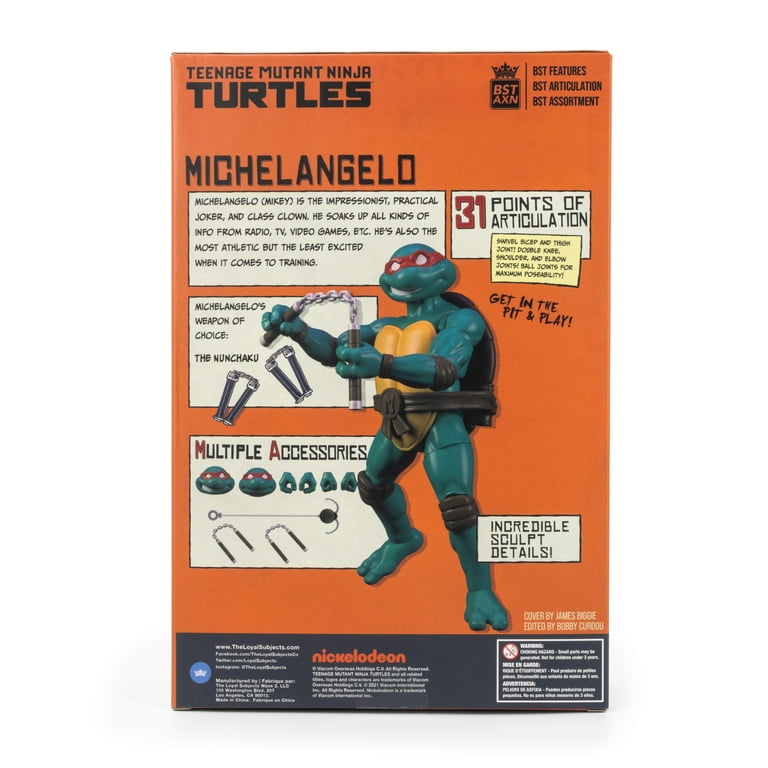 TMNT Best of Michelangelo IDW Comic Book & Action Figure Set - The
