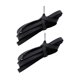 thumbnail image 5 of unbranded 2Pares Cordones Reflectantes En Color Negro Para Zapatillas De Ejercicio Y Running, 5 of 8