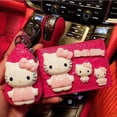 thumbnail image 4 of Sanrio Kawaii Hellokitty Key Case Driver's License Leather Case Bag Motor Vehicle Driving License Two In One Toys For Girl Gifts, 4 of 10