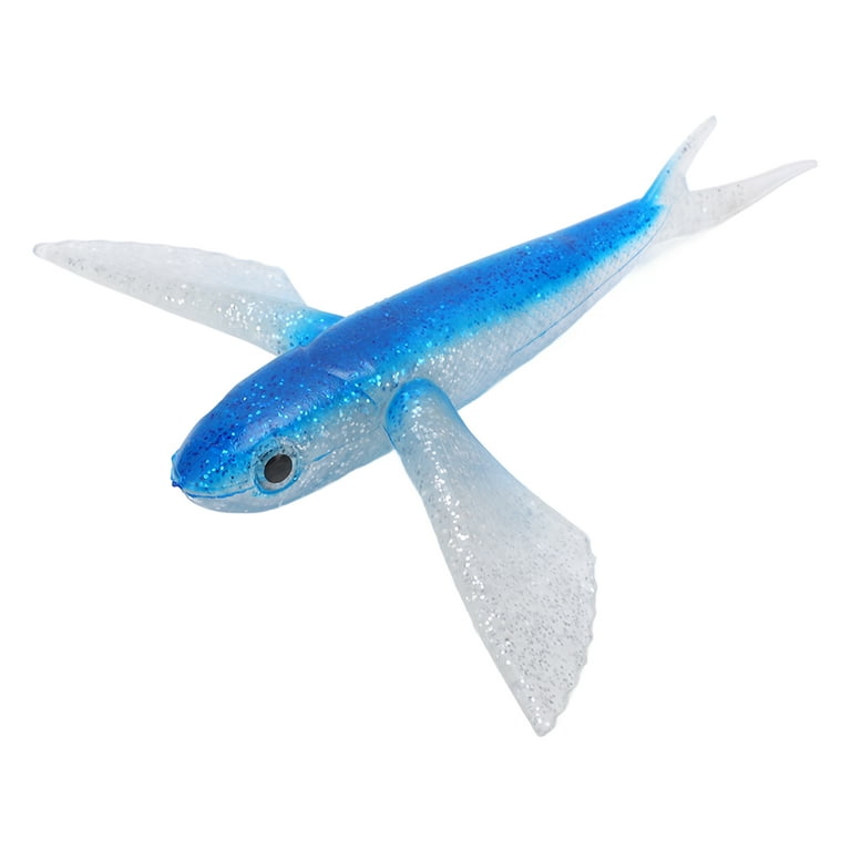 Flying Fish Lure, Fishing Bait Silicone Waterproof For Seawater