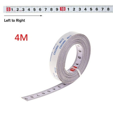 

1pc Self Adhesive Metric Miter Track Tape Measure Scale Ruler Woodworking Tools
