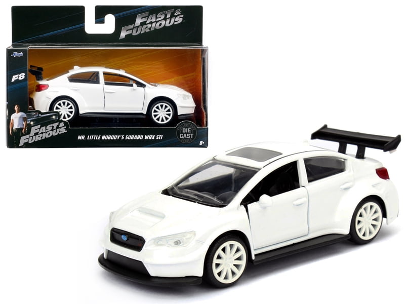Mr Little Nobody S Subaru Wrx Sti Fast Furious F8 The Fate Of The Furious Movie 1 32 Diecast Model Car By Jada Walmart Com