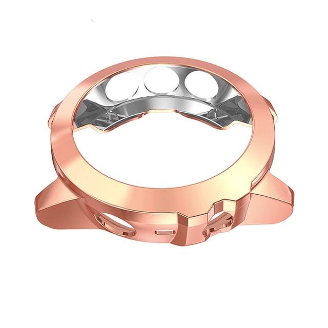 KAKOWELY Fenix 5X Watch Shell 1PC Watch Protective Case TPU Watch Cover Watch Protector Compatible for Garmin Fenix 5X (Rose Gold)2.17"X1.97"X0.39"