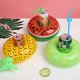 thumbnail image 4 of Posavasos flotante para bebidas, decoraciones para fiestas en la piscina, Playa hawaiana, posavasos inflable, suministros temáticos para cumpleaños y natación, 4 of 4
