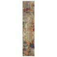 thumbnail image 2 of Oriental Weavers Soleri Wool Blend Area Rug - SOL06 - 2'6" x 12' - in Beige/ Multi - Modern Style, Wool Blend, Entryway, Hallway Runner Rug, 2 of 5