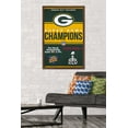 thumbnail image 2 of NFL Green Bay Packers - Champions 23 Wall Poster, 22.375" x 34" Framed, 2 of 5