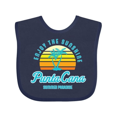 

Inktastic Enjoy the Sunshine Punta Cana Summer Paradise Gift Baby Boy or Baby Girl Bib