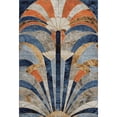 thumbnail image 2 of Addison Rugs Mayfield Premium Machine Washable Transitional Geometric Navy Rectangle Rug, 10' x 14', 2 of 6