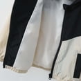 thumbnail image 6 of Lmnyox Kid's Coats Color Blocked Zip Up Long Sleeve Workout Hoodies Casual Sports Jackets with Pockets, 6 of 8