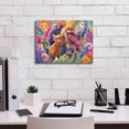thumbnail image 3 of Epic Graffiti 'Owl Autonomy' by Laura Audi, Canvas Wall Art, 16"x12", 3 of 8