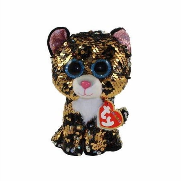 TY Sterling- Leopard Sequin Reversible Plush