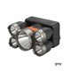 thumbnail image 5 of Moyic Faro impermeable IP44 con brillo, faro regulable, faro portátil de noche, luz para exteriores, herramienta de iluminación para acampar, Iluminación y accesorios Gris Moyic HA074407-03, 5 of 6