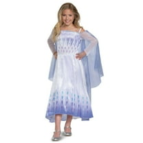 Disguise Elsa Prestige Girl's Dress with Elegant Design for Ages 8-10, M