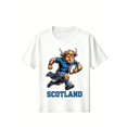 thumbnail image 4 of Outdoor Tops for Little Boy Scotland Print Short Sleeve Sporty Graphic Kids Summer Clothes Size 7-8T, 4 of 4