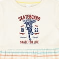 thumbnail image 4 of Inktastic Skateboard for Life Girls Baby Dress, 4 of 5