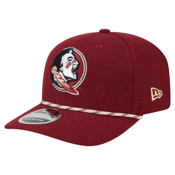 Men's New Era Garnet Florida State Seminoles Game Day Multi-Rope 9SEVENTY Stretch-Snap Hat