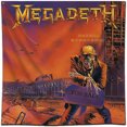 thumbnail image 1 of Tapiz MEGADETH de pared con microtela, 120 x 120 cm, estética ambiental, 1 of 3