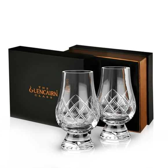 GLENCAIRN Cut Premium Whiskey Glass, Gift Set of 2