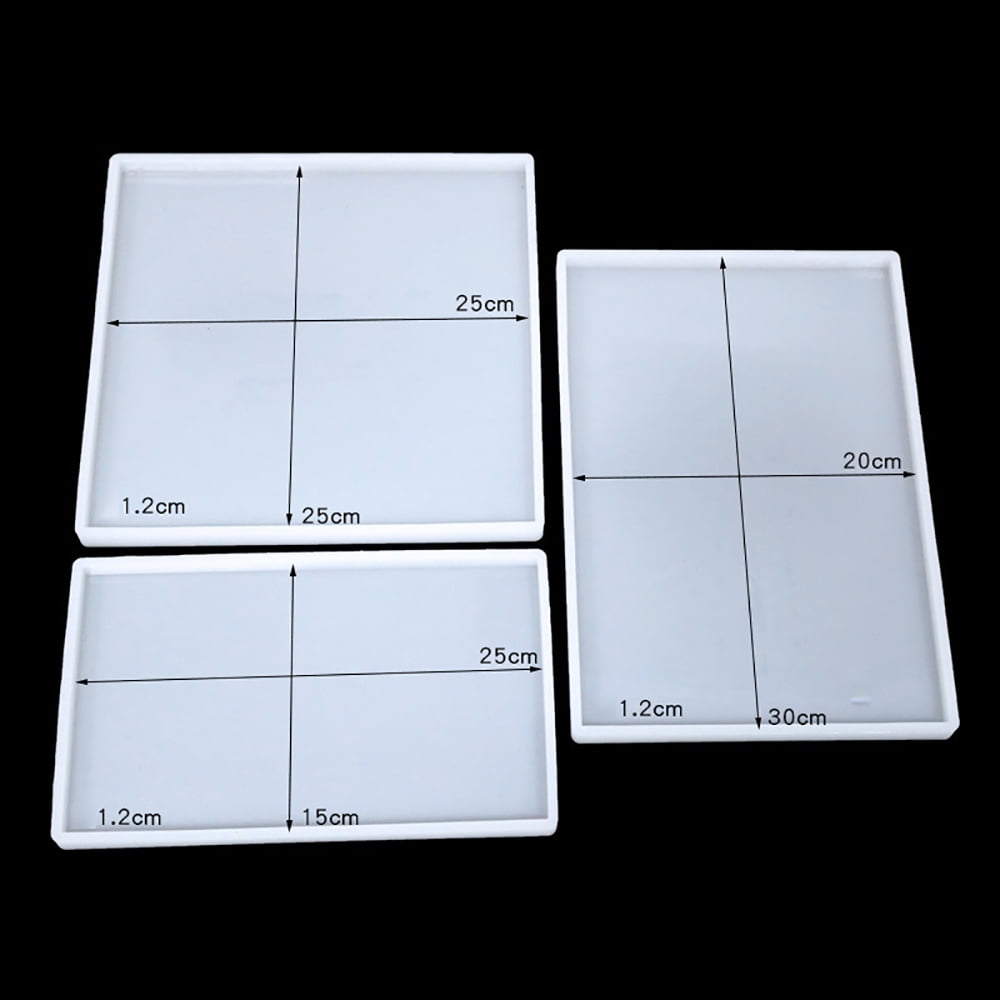 Large Tray Silicone Mold Casting Mold Epoxy Resin Molds Epoxy Resin Mold UV Resin Mold DIY Silicone Mold Artist Mold Coaster Fruit Bowl Art Supplies