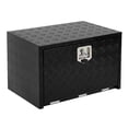 thumbnail image 1 of EDTara Lockable Aluminum Toolbox Chest, Heavy Duty Diamond Plate Storage Organizer With Keys for Trucks, Rvs, and Trailers, 1 of 6