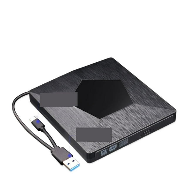 External DVD Drive Optical Drive USB /Type C CD ROM Player CD-RW Burner Writer Reader Recorder Portable For Laptop ,high resolution screen