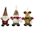 thumbnail image 2 of Linyer Christmas Tree Doll Pendant Household Small Size Interesting Indoor Scene Layout Festival Adornment Xmas Pendants Plush Toy Prop  Type 1, 2 of 6