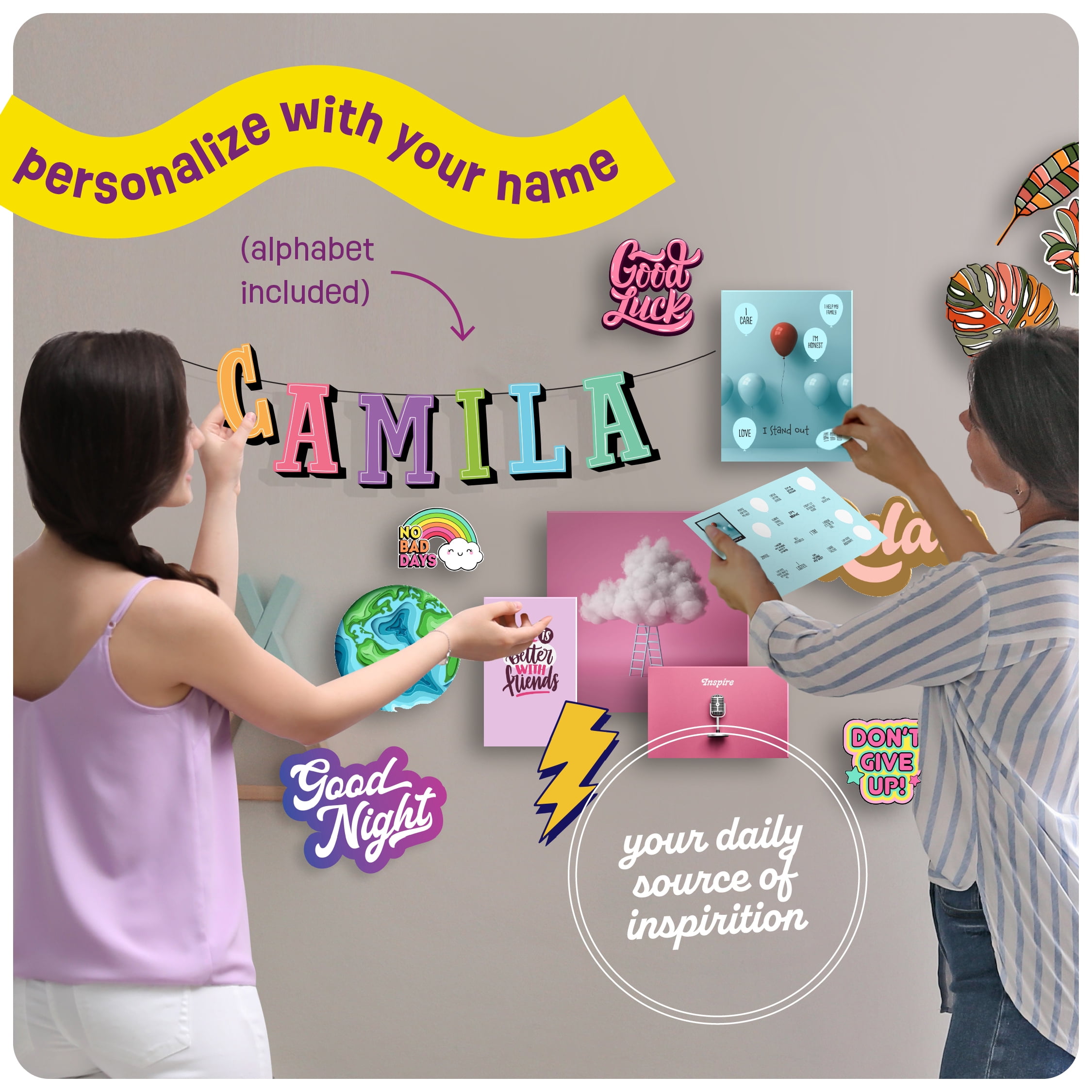 Wall Collage Craft Kit for Teen Girls – DIY Art Gift for Ages 11–16 – Fun Creative Project for Tweens