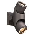 thumbnail image 1 of PLC Lighting 2090BZ Vela 2-Light Outdoor LED Light, Bronze, 1 of 1