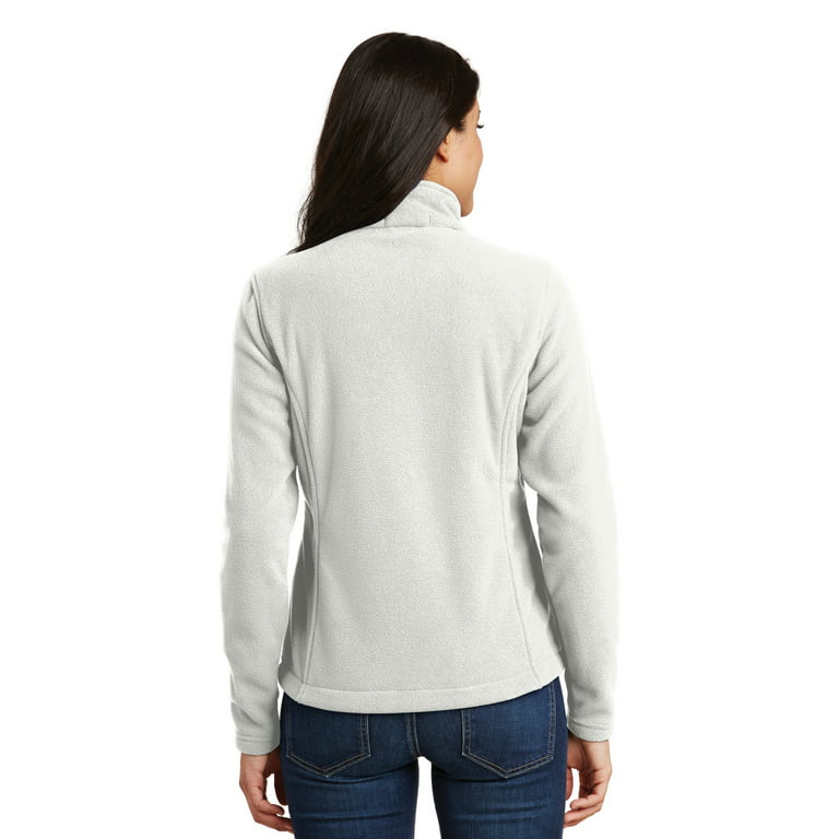 Port Authority Ladies Value Fleece Jacket-M (Winter White)