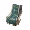 thumbnail image 4 of Lifestyle Soft Flannel Fleece Blanket, Every Day is a Chance to Change Your Opportunities Words Retro Poster Print, Cozy Plush for Indoor and Outdoor Use, 50" x 60", Jade Green Tan, by Ambesonne, 4 of 6