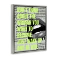 thumbnail image 4 of Stupell Industries Wake Up & Be Her Inspiring People Painting Gray Floater Framed Canvas Art Print Wall Art, 17 x 21, 4 of 10