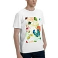 thumbnail image 2 of Bingfone Floral Vintage Men'S Loose Fit Short-Sleeve Pocket T-Shirt, 2 of 7