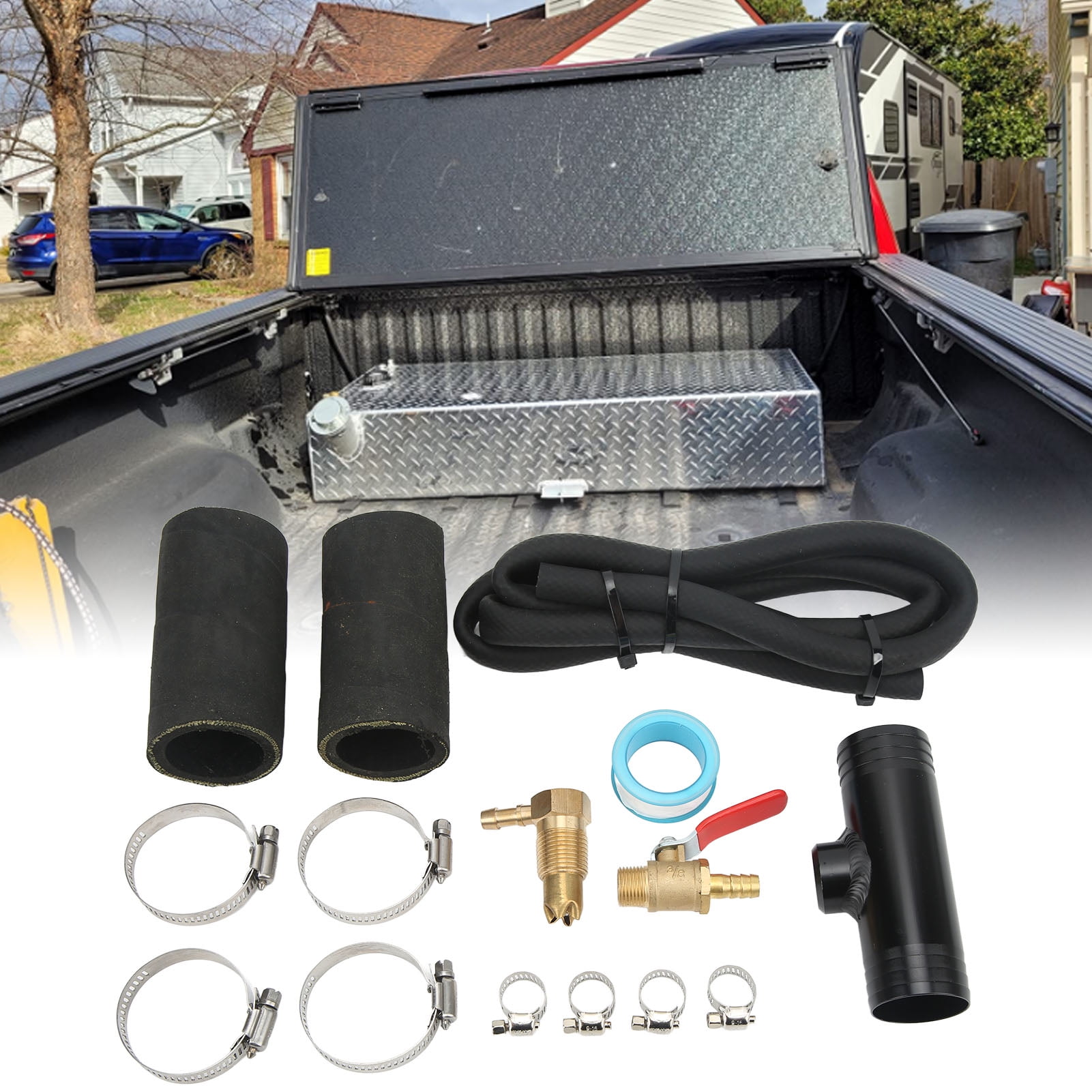 EOTVIA Fuel Tank Install Kit Auxiliary Fuel Tank Installation Kit