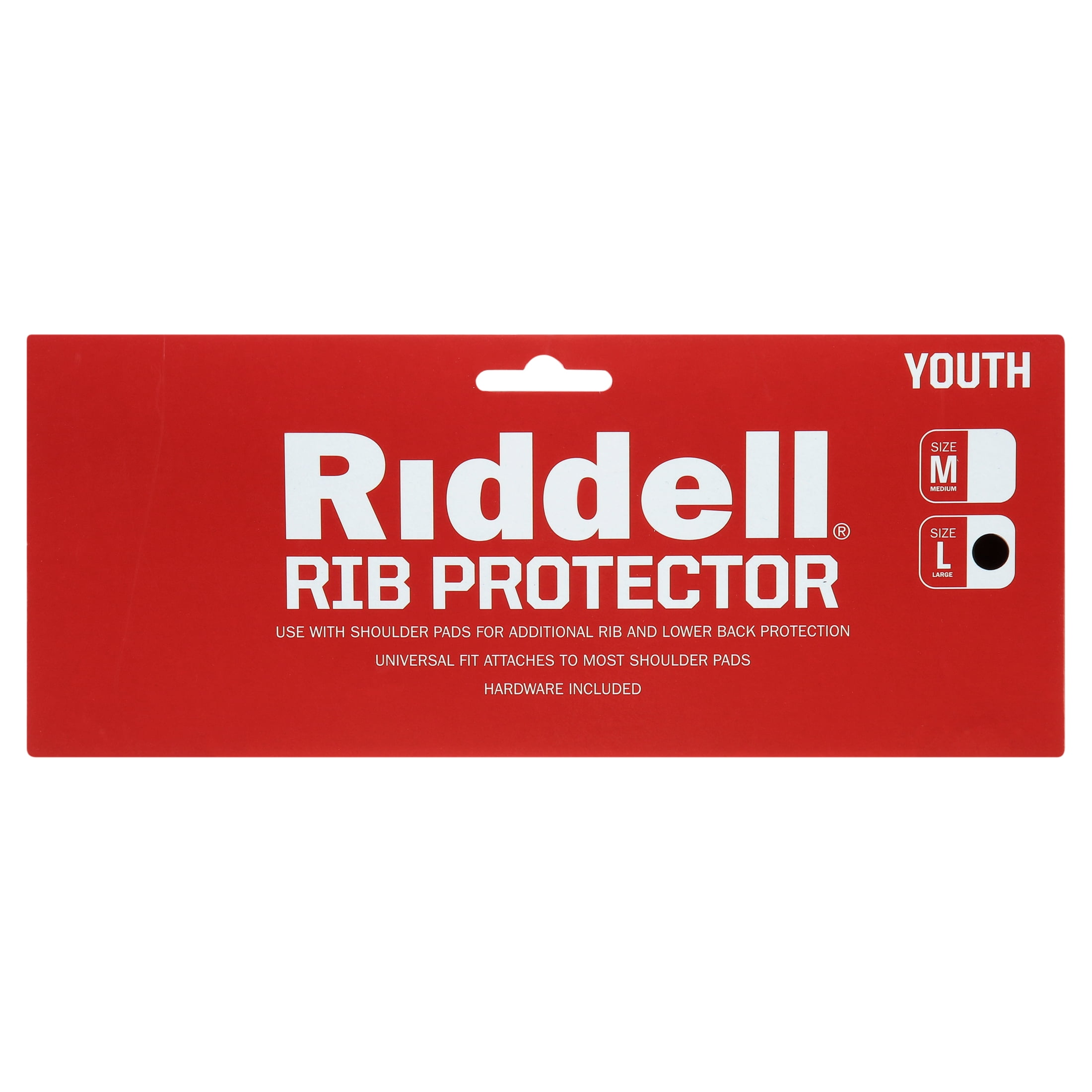 Riddell Youth Rib Protector Belt, Black, Large - Walmart.com