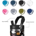 thumbnail image 4 of 30 oz Halloween Boo Flip Tumbler Insulated Stainless Tumbler,Halloween Goth Ghost Travel Coffee Cup Water Botter, Witch Goth Decor Halloween Gifts For Women, 4 of 6