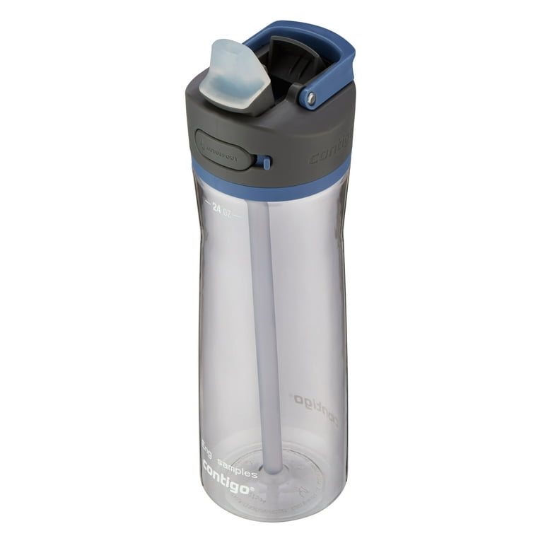 Contigo AUTOSPOUT 24oz Plastic Water Bottle with Flip Straw Opaque