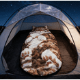 thumbnail image 5 of Adult Soft Sleeping Bag – Plush Cat Envelope Sleeping Bag for Camping, Sleepovers & Home Lounging, Washable Warm Blanket 69x31 IN, 5 of 9