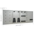 thumbnail image 6 of vidaXL Workbench with Four Wall Panels and Two Cabinets, 6 of 8
