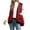 Red, variant on CHUMUD Womens Hooded Puffer Vest Lightweight Zip Up Sleeveless Puffy Jackets Padded Gilet with Pockets Fall Winter Fashion Outfits, S-XXL