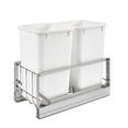 thumbnail image 1 of Rev-A-Shelf Double Pullout 27 qt. Kitchen Trash Can w/ Soft-Close, 5349-1527DM-2, 1 of 8