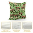 thumbnail image 4 of SHERONV Bows Expressions Graphic Decorative Throw Pillow Cover for Home Couch Living Room Bed Sofa - Aesthetic Decorative 1PC 12x12in, 4 of 5