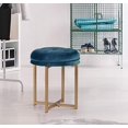 thumbnail image 1 of Hillsdale Tabouret de Coiffeuse, Bleu Saphir, 1 of 9