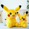 thumbnail image 3 of Bonita almohada súper suave de 11,8 pulgadas de Pokémon Pikachu de alta calidad, ideal para jugar y exhibir, color amarillo, 3 of 3