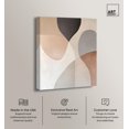 thumbnail image 2 of Curvilinear Quadrants IV Canvas Print Boho Art by Art Remedy, Gallery Wrapped, 24 x 30, 2 of 6