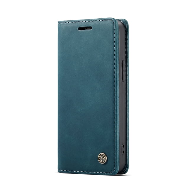EGNMCR Phone Case Suitable For 12 MINI Leather Phone Case With Storage Compartmen Wind up