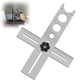 thumbnail image 1 of CHAO Buscador de agujeros para azulejos ajustable, herramienta de medición para cortar azulejos, localizador de acero inoxidable, 1 of 5