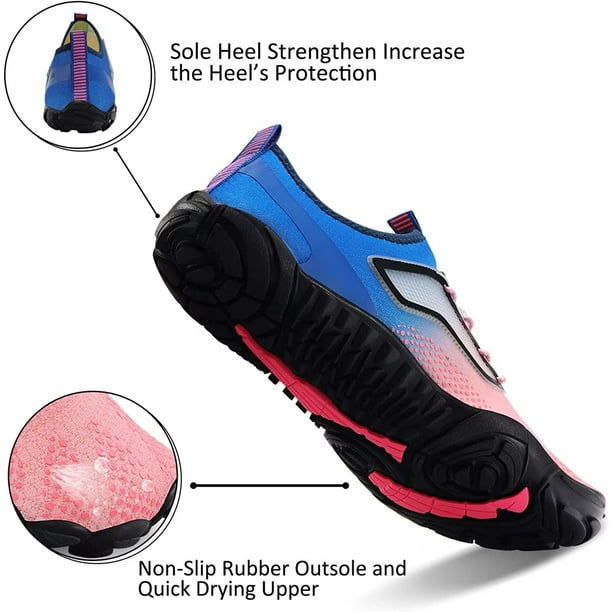 Men Women Water Sports Shoes Slip on Quick Dry Aqua Swim Shoes for Pool Beach Surf Walking Water Park